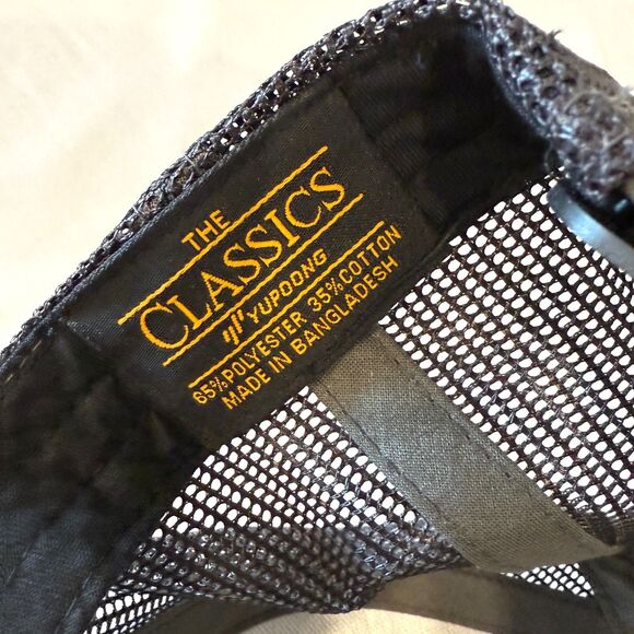 Aftermarket Assassins Black Trucker Hat Snapback UTV RZR Can-Am Polaris Mesh Cap - Picture 3 of 4